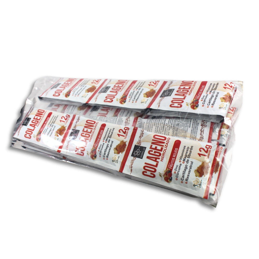 Colágeno Hidrolizado Pharma Lat Sabor Frutos Rojos Sachets 12g Pack 48: Guía Completa de Beneficios y Uso